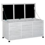 Buitenkast - met Open Deksel - 127x56x60cm - Wit, Tuin en Terras, Quore B.V., Verzenden, Nick.karselius@quorebv.com, Nieuw