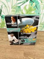 Ken Hom Carbon steel Cantonese wok set 8-delig, Nieuw, Overige materialen, Ophalen of Verzenden, Keramische plaat