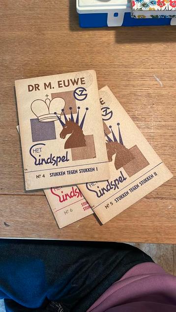 Dr. Max Euwe het eindspel 3 stuks beschikbaar voor biedingen