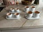 Nespresso set (cups + plate) nooit gebruikt! :), Huis en Inrichting, Keuken | Servies, Nieuw, Ophalen