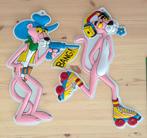 Vintage jaren 80 Pink Panter relief wanddecoratie, Ophalen of Verzenden, Overige figuren, Plaatje, Poster of Sticker
