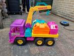 Grote container vrachtauto, Ophalen, Gebruikt