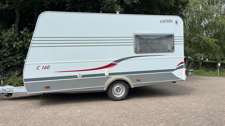 Carado C130 Caravan - Compleet & Klaar voor Vertrek!, Caravans en Kamperen, Caravans, Particulier, tot en met 2, 750 - 1000 kg