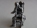 Miniatuur zilver BC14 muzikant fluit zilveren miniaturen, Verzenden, Zilver