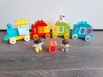 Lego Duplo cijfertrein, Ophalen of Verzenden, Zo goed als nieuw, Complete set, Duplo