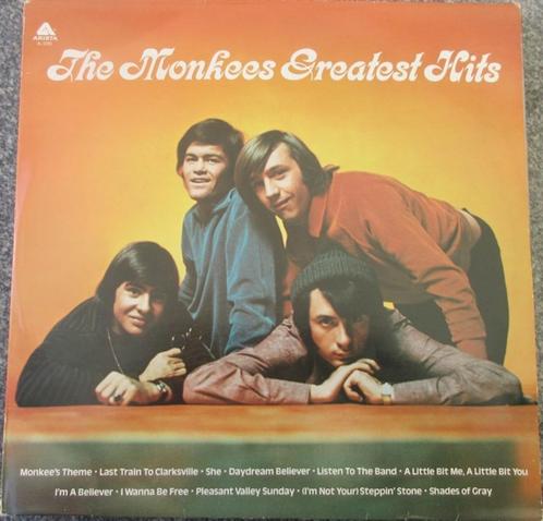 The Monkees - The Monkees greatest hits, Cd's en Dvd's, Vinyl | Overige Vinyl, Gebruikt, 12 inch, Ophalen of Verzenden