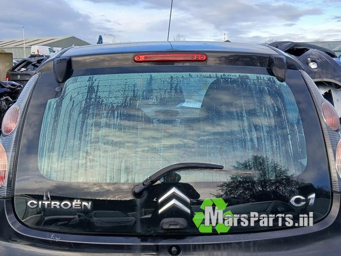Achterklep van een Citroen C1, Auto-onderdelen, Carrosserie en Plaatwerk, Achterklep, Citroën, Gebruikt, 3 maanden garantie, Ophalen of Verzenden