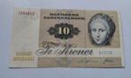 Denemarken 10 Kronen Bankbiljet - 1972 - Anna Ancher, Postzegels en Munten, Bankbiljetten | Europa | Niet-Eurobiljetten, Ophalen of Verzenden
