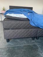 Boxspring, Ophalen, Tweepersoons, 140 cm, Zo goed als nieuw