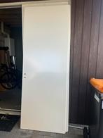 2x opdekdeur, Doe-het-zelf en Verbouw, Deuren en Horren, Ophalen, Zo goed als nieuw, Binnendeur, 200 tot 215 cm
