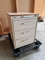 Gispen ladenkast incl. 1 sleutel, zie foto's, Huis en Inrichting, Kasten | Ladekasten, Ophalen, Gebruikt, Gispen, Gispen