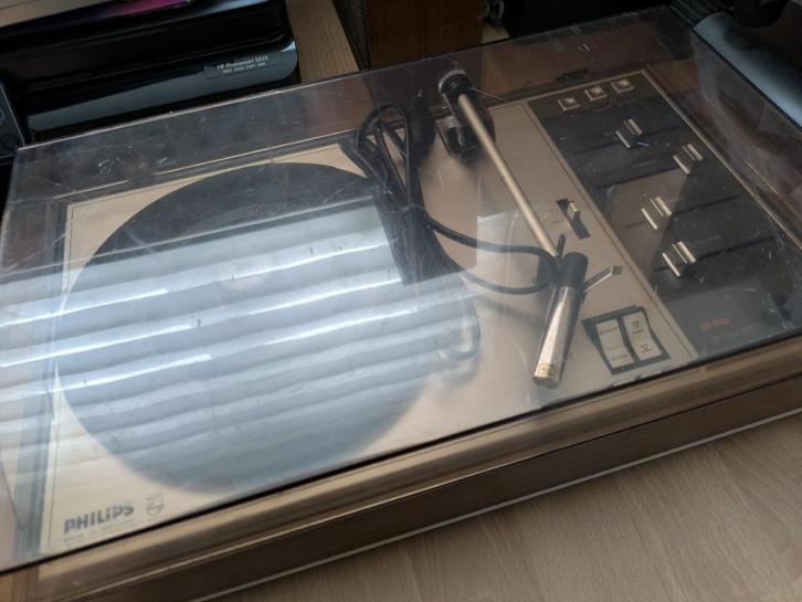 Philips 22GF815 (Lezen), Audio, Tv en Foto, Platenspelers, Gebruikt, Platenspeler, Philips, Ophalen