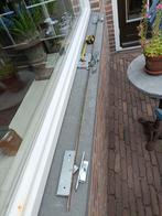 Driepuntsluiting, Doe-het-zelf en Verbouw, Hang- en Sluitwerk, Ophalen, Gebruikt, Chroom, Slot
