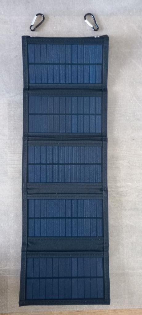 Handzaam opvouwbaar zakformaat 5x zonnepanelen solar, Caravans en Kamperen, Kampeeraccessoires, Nieuw, Ophalen of Verzenden