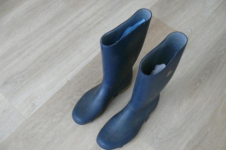 regenlaarzen/kaplaarzen  maat 38, vredestein, blauw, Caravans en Kamperen, Regenkleding, Zo goed als nieuw, Regenlaarzen, Dames