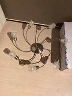 Mooie plafond lamp met led lampjes, Huis en Inrichting, Ophalen of Verzenden, Zo goed als nieuw, Metaal of Aluminium, Led