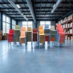 Kantinestoelen stapelstoelen kuipstoelen stapelbare stoelen, Huis en Inrichting, Stoelen, Ophalen, Nieuw, Metaal, Vijf, Zes of meer stoelen