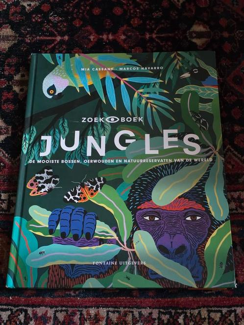 Zoekboek Jungles - Cassany & Navarro, Boeken, Natuur, Zo goed als nieuw, Natuur algemeen, Ophalen of Verzenden