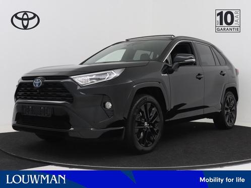 Toyota RAV4 2.5 Hybrid AWD Executive Black Edition | Panoram, Auto's, Toyota, Bedrijf, Lease, Persoonlijke lening, Rav4, 360° camera