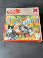 Jumbo puzzel 950 stukjes Franzien Boerderij katten in seal, Nieuw, Ophalen of Verzenden, 500 t/m 1500 stukjes, Legpuzzel