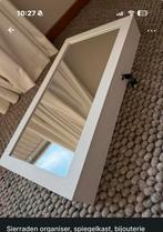 Sieradenkast met spiegel - Bijouterie opberger, Ophalen, Minder dan 50 cm, Nieuw, 150 tot 200 cm