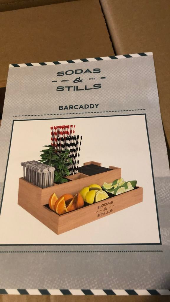 Barcaddy Hout - 2 Stuks, Ophalen of Verzenden, Nieuw