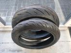 Set Bridgestone Battlax S22 R 120/70/17 & 180/55/17, Ophalen of Verzenden, Gebruikt