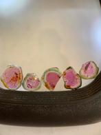 Watermeloen toermalijn schijfjes plakjes, Verzenden, Nieuw