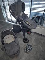 Stokke Kinderwagen - Complete Set!, Kinderen en Baby's, Kinderwagens en Combinaties, Zo goed als nieuw, Combiwagen, Verstelbare duwstang