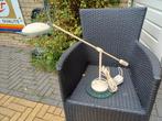 Vintage  Herda design Lamp met Glazen Voet, Gebruikt, -, -, Vintage