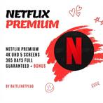 Netflix Premium 4K 365 Days 5 Screens PayPal + Bonus, Ophalen, Nieuw, Word, MacOS