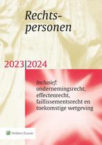 Boek rechtspersonen 2023/2024, Boeken, Ophalen of Verzenden, Beta, Zo goed als nieuw, WO