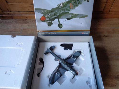 Corgi The Aviation Archive Messerchmitt BF109G-RED 6" in Box, Verzamelen, Luchtvaart en Vliegtuigspotten, Zo goed als nieuw, Schaalmodel