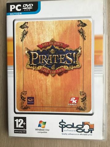 Sid Meier's Pirates! PC - DVD-Rom - Compleet! beschikbaar voor biedingen