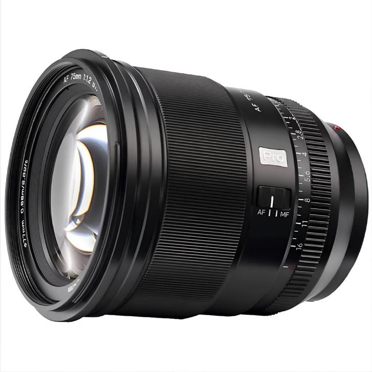 Viltrox PRO - 75mm f/1.2 - Sony E-mount - Rete Scherp - ZGAN, Audio, Tv en Foto, Fotografie | Lenzen en Objectieven, Zo goed als nieuw