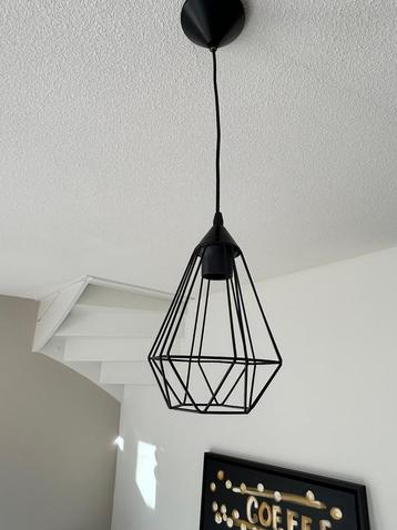 Hanglamp zwart industrieel beschikbaar voor biedingen