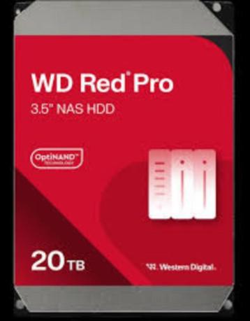 WD Red Pro 20Tb (2 op voorraad) beschikbaar voor biedingen