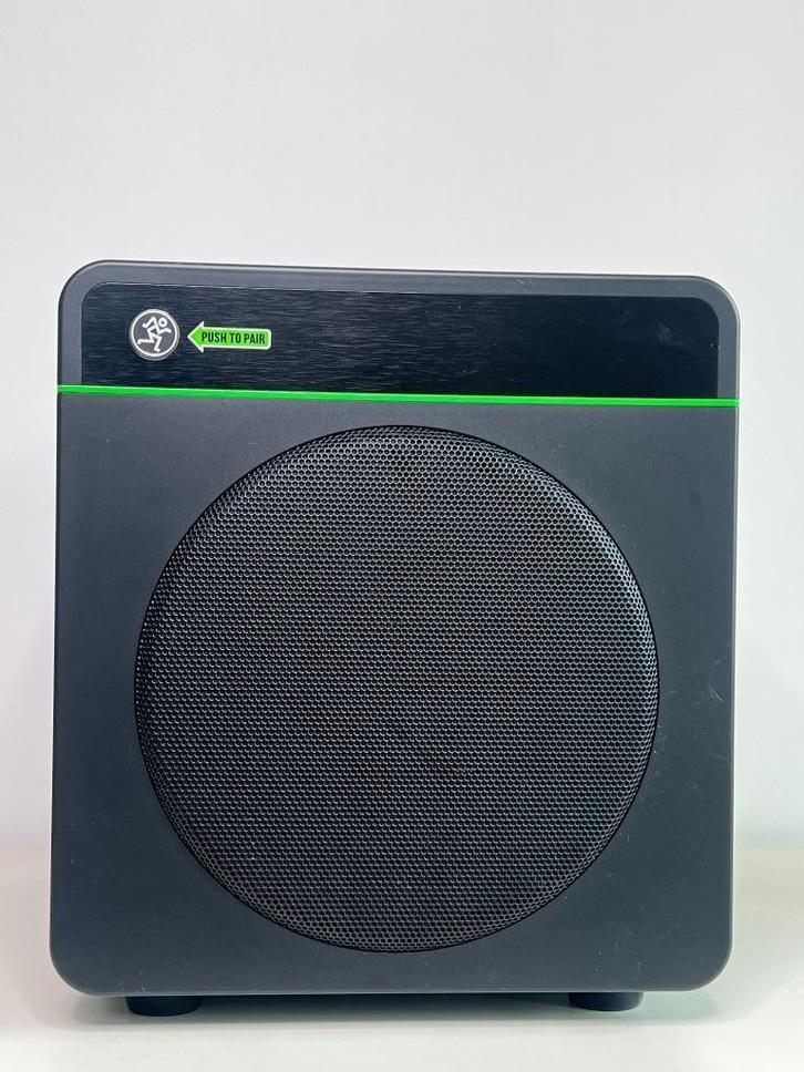 Mackie CR8S-XBT Sub - draadloze quality bass Studio & Home, Audio, Tv en Foto, Luidsprekers, Zo goed als nieuw, Subwoofer, 120 watt of meer