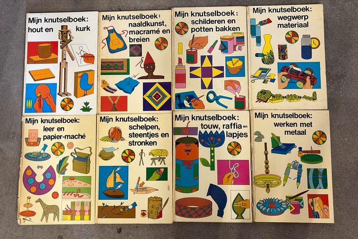 Collectie ‘Mijn knutselboek’, Boeken, Partijen en Verzamelingen, Gelezen, Sport, Hobby en Vrije tijd, Ophalen of Verzenden