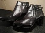Enkellaarsjes maat 41 zgan, Kleding | Dames, Ophalen, Zo goed als nieuw, Zwart