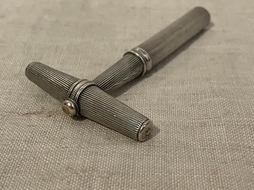 geribde  Friese kurkentrekker M. Warren Sneek rib, Antiek en Kunst, Antiek | Goud en Zilver, Ophalen of Verzenden