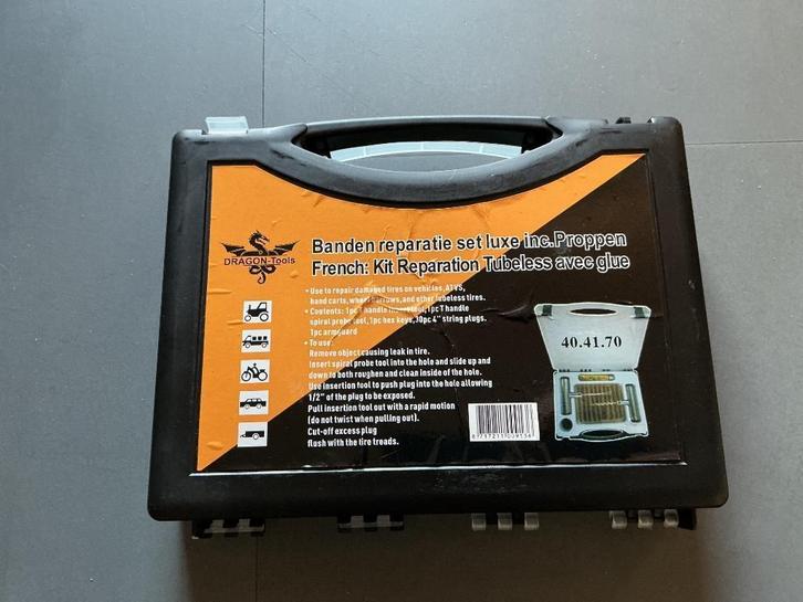 Bandenreparatie set luxe incl Proppen, Auto-onderdelen, Overige Auto-onderdelen, Nieuw, Ophalen of Verzenden