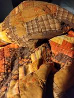 Vintage, India, honderden stukjes , sprei, auto,picknick, Ophalen of Verzenden, Zo goed als nieuw