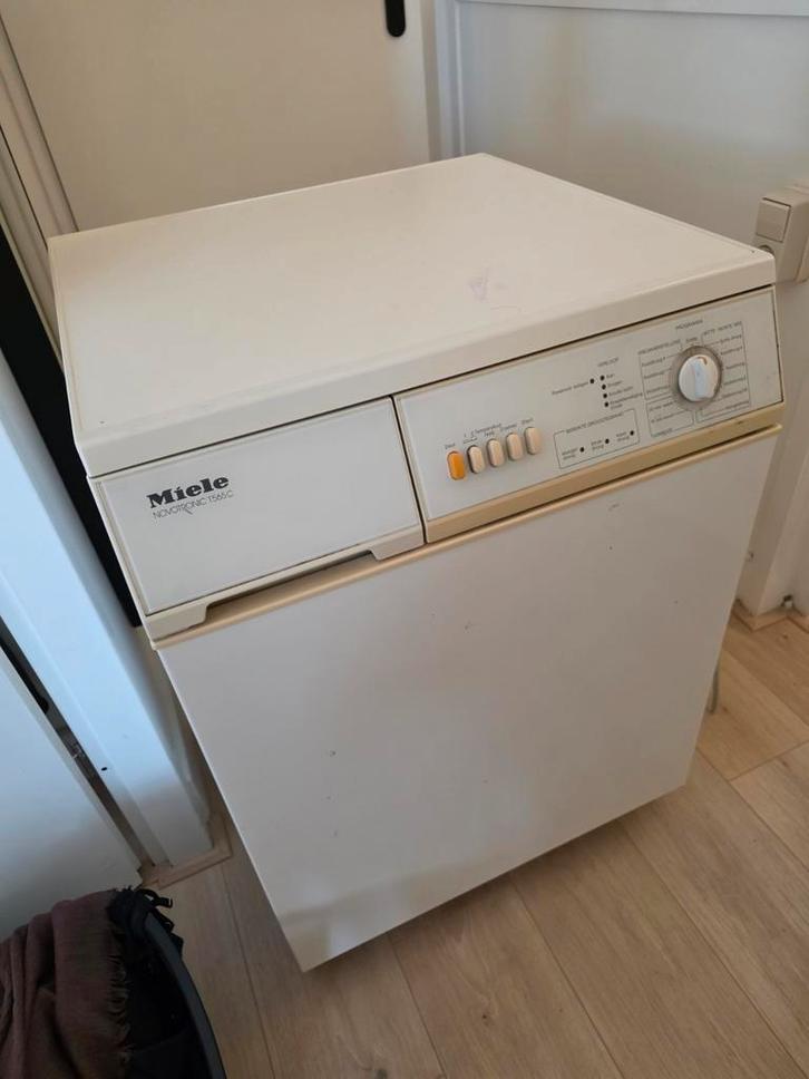 Oude Miele Droger - Onderdelen of Reparatie, Witgoed en Apparatuur, Wasmachines, 85 tot 90 cm, 1200 tot 1600 toeren, Ophalen of Verzenden