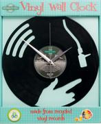 DJ disc jockey platenspeler vinyl wandklok wand decoratie, Huis en Inrichting, Woonaccessoires | Klokken, Nieuw, Ophalen of Verzenden