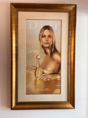 Dior J'adore Poster prachtig Ingelijst. beschikbaar voor biedingen