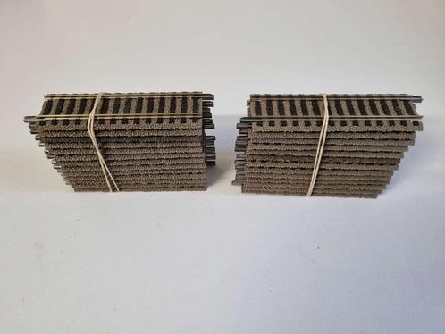 Fleischmann 6103 - profi rail rechte stukken 100 mm, Hobby en Vrije tijd, Modeltreinen | H0, Zo goed als nieuw, Rails, Gelijkstroom