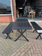 Tuintafel met bankjes bierbank picknick bank nieuw, Ophalen, Nieuw, Outsunny, Nb