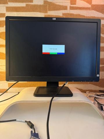 HP LE2201w 22" Zwarte Monitor beschikbaar voor biedingen