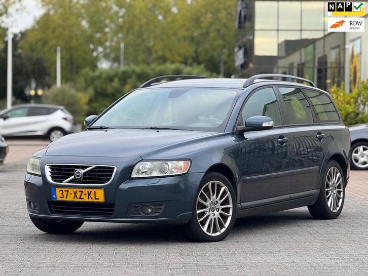 Volvo V50 1.8 Edition II | Leder stoelen | Parkeersensoren |, Auto's, Volvo, Bedrijf, Te koop, V50, ABS, Airbags, Airconditioning
